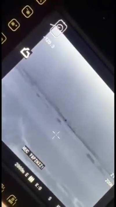 POV of nearly dying to an incoming ATGM