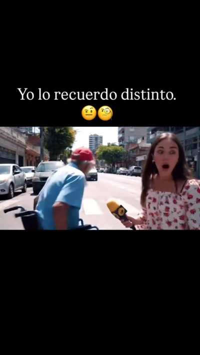 Yo lo recuerdo distinto.