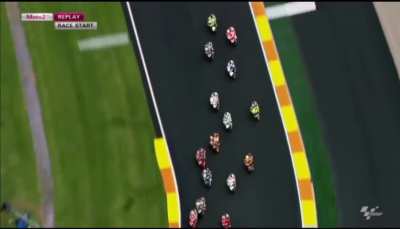 2012 Valencia: Marc from 33 to 11 in 1 lap like a videogame 