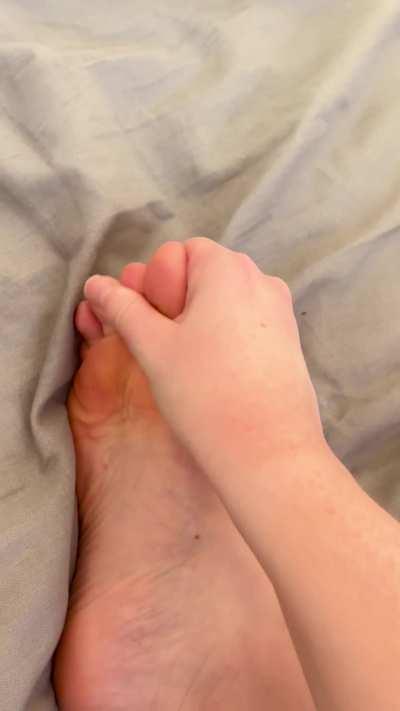 Getting my sheets a bit wet 😉