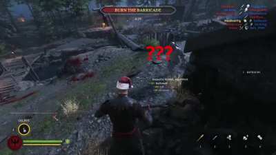 I threw a barrel and it glitched and traveled at light speed, obliterating a poor soul that was in its path.