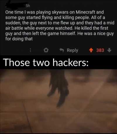 I didn't see that coming