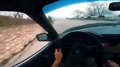 Relaxed Sunday drive