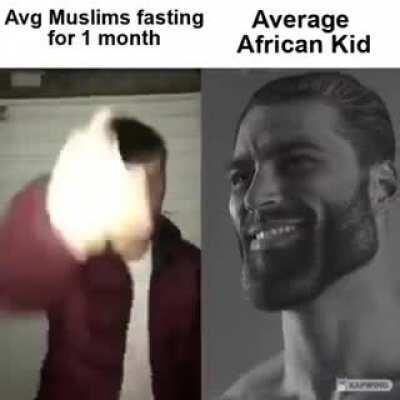 Virgin Muslim vs Chad African kid