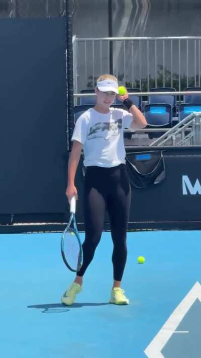 Anna Kalinskaya (AO 2025 Practice)