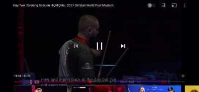 World cup of pool - rare occurrence of a ball bouncing out of the pocket.