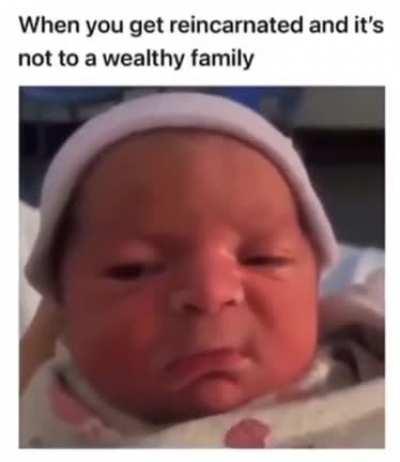 Baby's not impressed