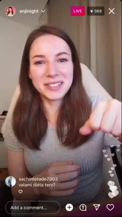 Enjinight talk about d*ck pics in IG Live