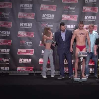 MMA weigh in