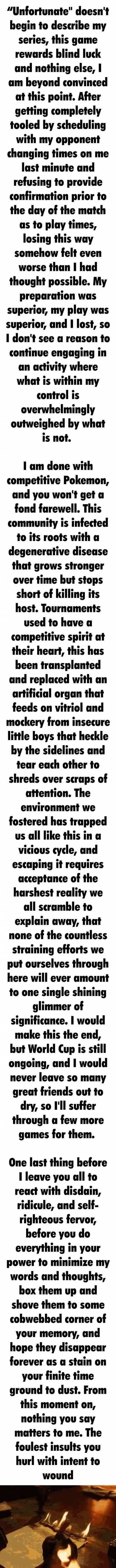 When the Waterfall is flinch