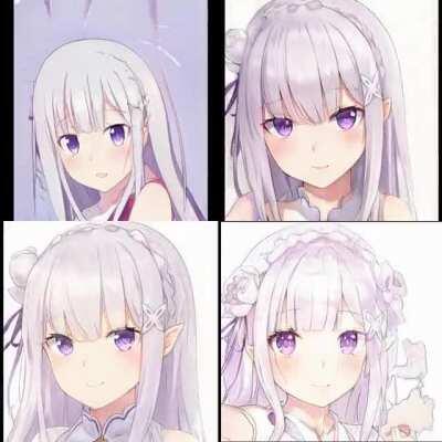 [media]AI-generated Emilia heads