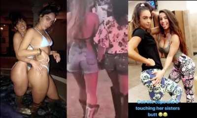 Sommer Ray lets her mother and sister play with her ass and tits