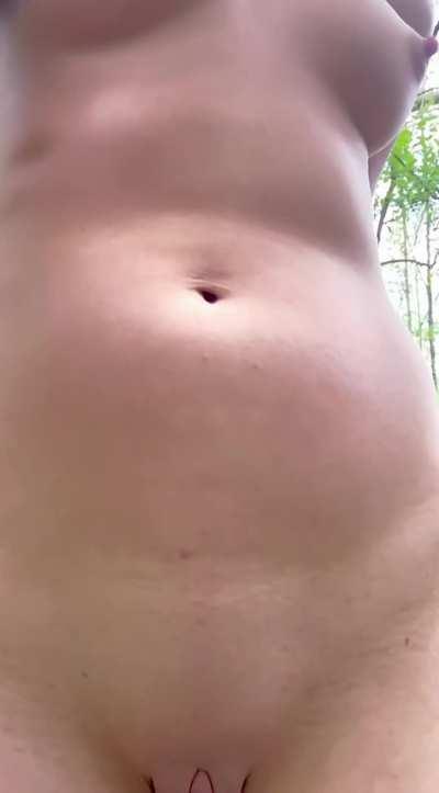 Would you shy away if I stripped naked on the hiking trail?