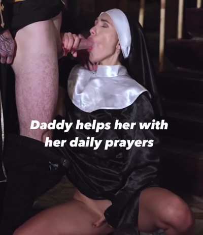 Daddy is raising a devout cock worshipper 