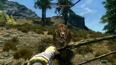 I forgot Sabre cats can actually camouflage…