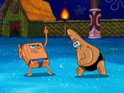 Verify Your Clock with random Spongebob stuff