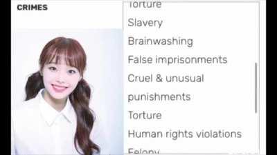 POV: You're looking at the list of crimes Queens of League has committed