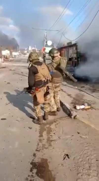 In Irpin (can't verify)