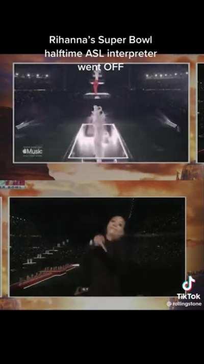 Rihanna&rsquo;s Super Bowl halftime ASL interpreter