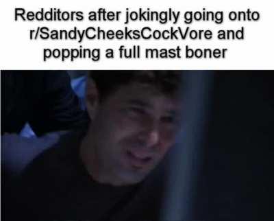 Sandy Cheeks can clap my cheeks