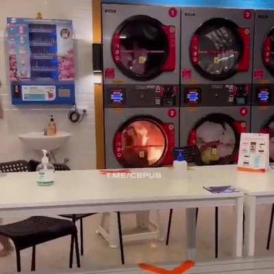 Washing machine with extreme cleaning function.