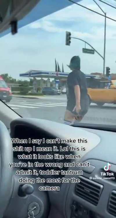 Very mature young woman confronts cammer