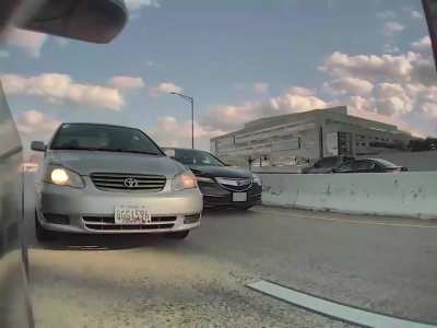 Maryland driver at it again.