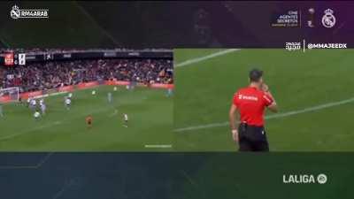 The moment the Ref actually whistled! 