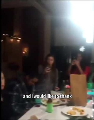 It’s her birthday but bro got the present