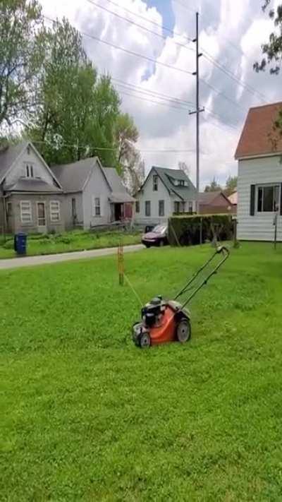 redneck lawnmower