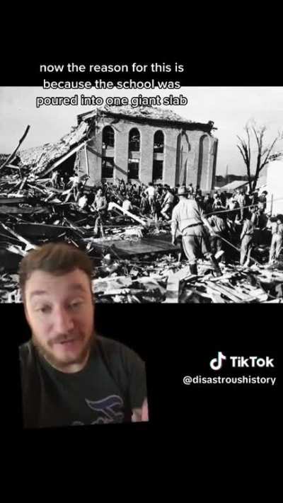 March 1937 New London Texas school gas leak lead to health problems then an explosion