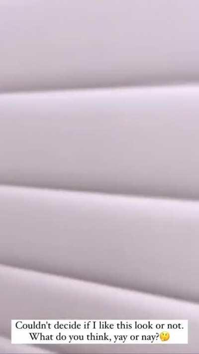 Enji trying out new look