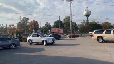 Pendleton, Indiana, US—Train collides with semi truck—Oct. 9,2020