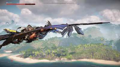 Yeah... scared of flying... heh (Horizon Forbidden West)