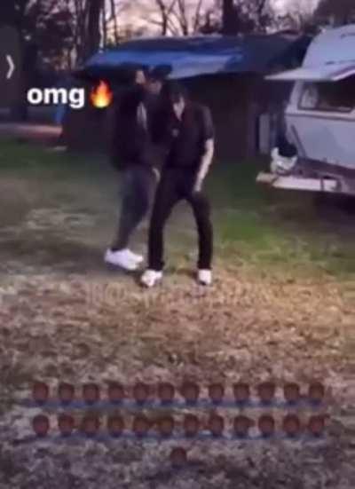 Switch goes off during music video