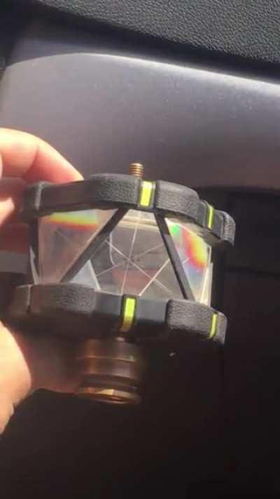 This mirrors will show the same reflected image no matter the distance.