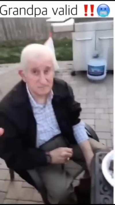 grandpa has swag