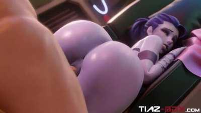 Widowmaker getting pounded (Tiaz-3DX) [Overwatch]