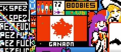 Canada, once more, struggling to draw a leaf. (Timelapse)