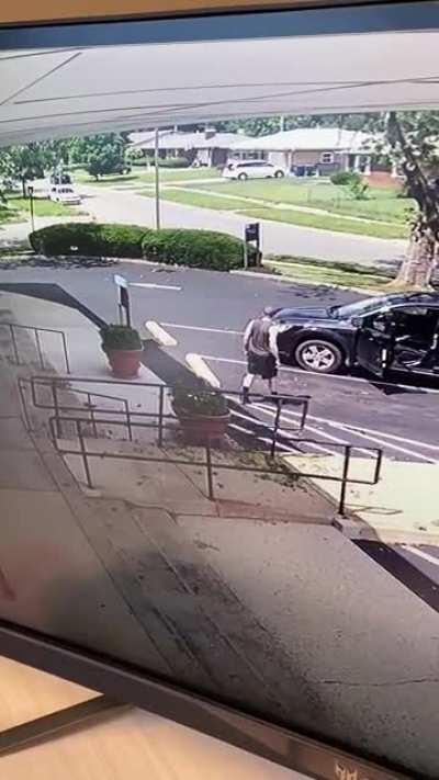 Checked the security cams this weekend and happened to stumble across this bush killer