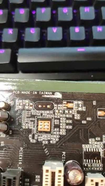 Help needed, China invaded my motherboard!