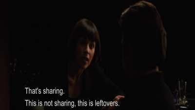 Heat (1995) - “you sift through the detritus” (?) - Diane Venora, Michael Mann