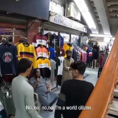 Gora gets a taste of some Pakistani Hospitality