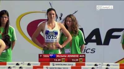 Australian track star Michelle Jenneke