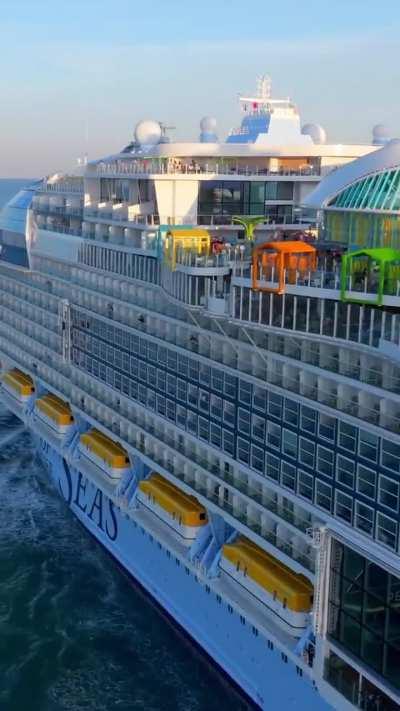 Absolute unit of a cruise ship 