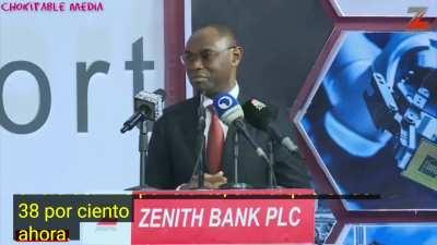 Vicegobernador del Banco Central Nigeriano compara su inflacion con la de Argentina para decir que a Nigeria no le va tan mal.