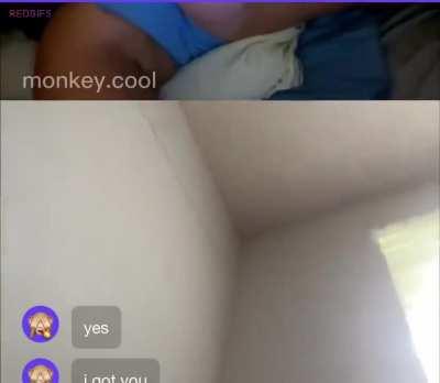 She asked me to rate her tits 