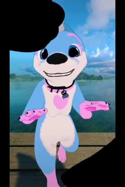Found this on tik tok and it was so cringe, this dude is 35, is a furry, and is on vr chat, I blocked out the name of the account