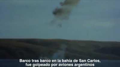&ldquo;Los pilotos nos saludaban mientras pasaban a atacar los buques&rdquo; - Brit&aacute;nicos hablan sobre la Aviaci&oacute;n Argentina