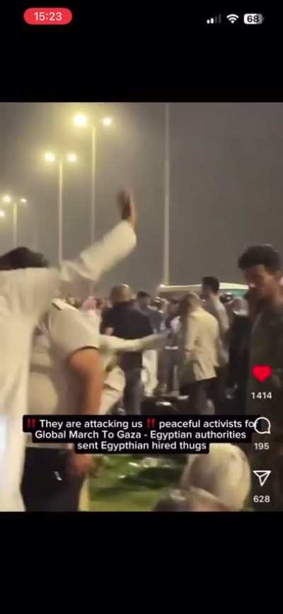 Those who are marching to gaza: 